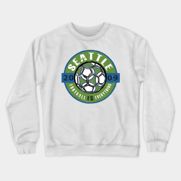 Football Is Everything - Seattle Vintage Crewneck Sweatshirt by FOOTBALL IS EVERYTHING